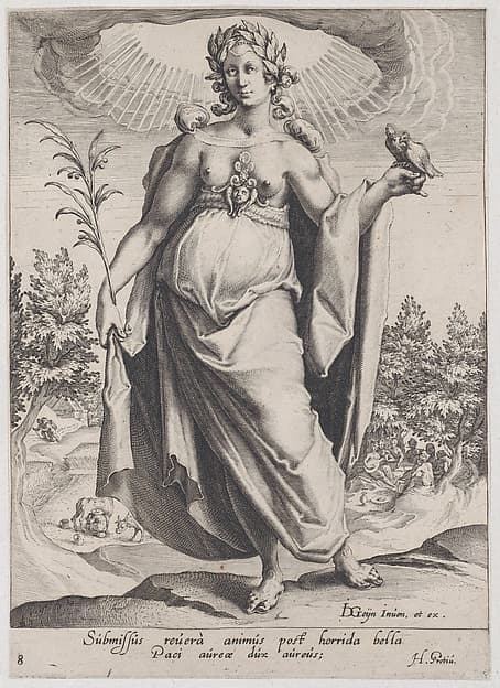 Peace, from "Virtues and Vices", by Zacharias Dolendo