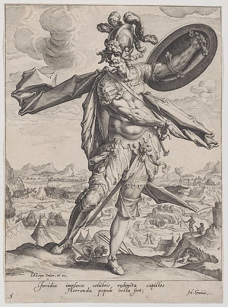 War, from "Virtues and Vices", by Zacharias Dolendo