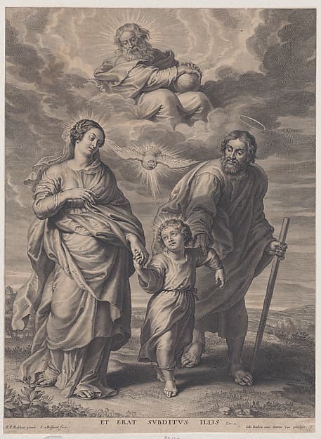 The Return from Egypt, by Schelte Adams à Bolswert