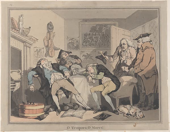 O Tempora, O Mores!, by Samuel Alken