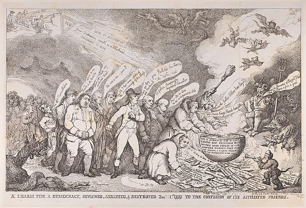 A Charm for a Democracy, Reviewed, Analysed, & Destroyed Jan 1 1799 to the Confusion of its Affiliated Friends, by Henri Merke