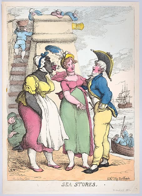 Sea Stores, by Thomas Rowlandson