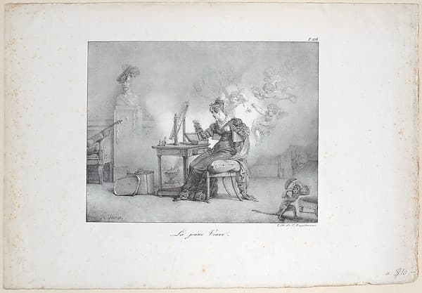 The Young Widow, by Horace Vernet