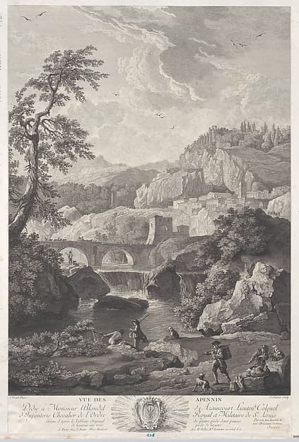 View of the Apennines, by Joseph Vernet