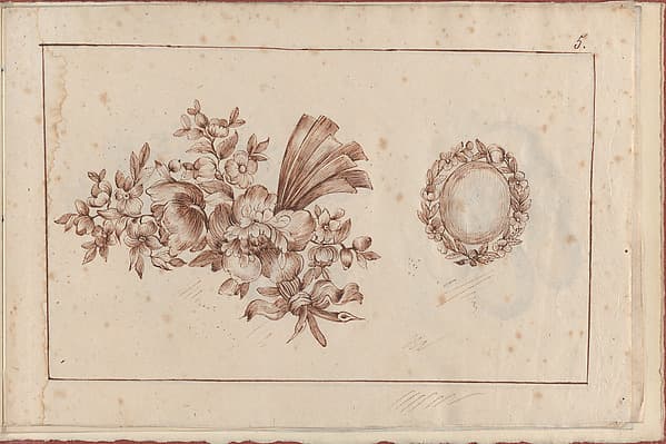 Joaillerie: Album of Jewelry Designs, Page 5, by Anonymous, French