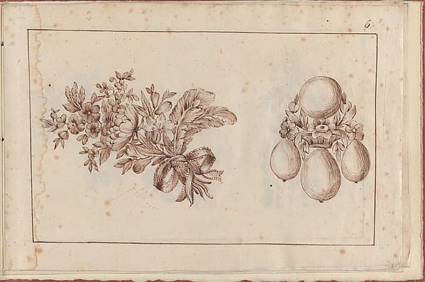 Joaillerie: Album of Jewelry Designs, Page 6, by Anonymous, French