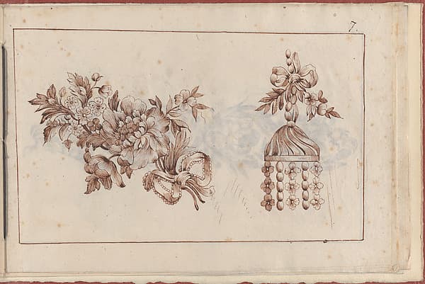 Joaillerie: Album of Jewelry Designs, Page 7, by Anonymous, French
