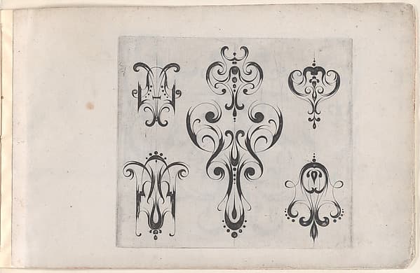 Plate from "Grateske voer golt smeden Schrijnwerkers Ende andere des nodich hebbende", by Meinert Gelijs