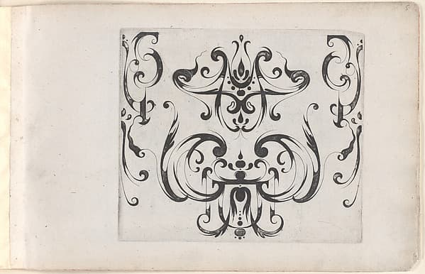 Plate from "Grateske voer golt smeden Schrijnwerkers Ende andere des nodich hebbende", by Meinert Gelijs