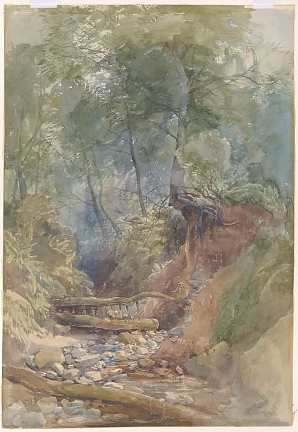 A Stream near Clovelly, North Devon, by John Middleton