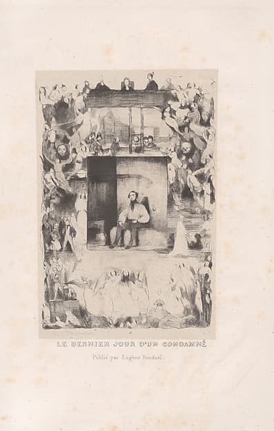The Last Day of a Condemned Man, by Célestin Nanteuil