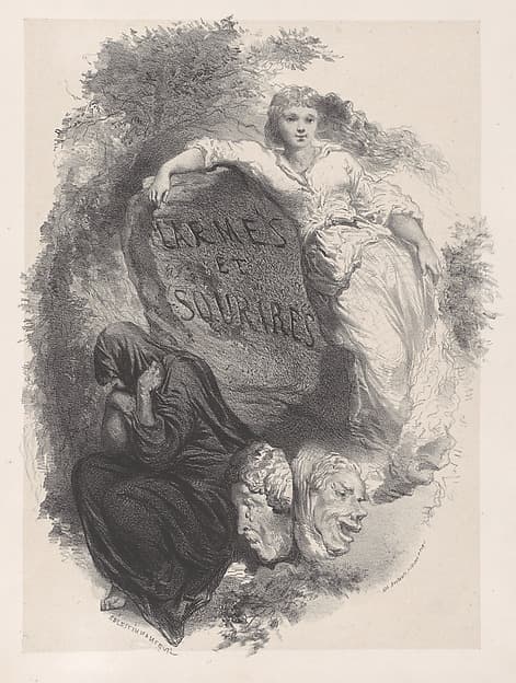Tears and Smiles, by Célestin Nanteuil