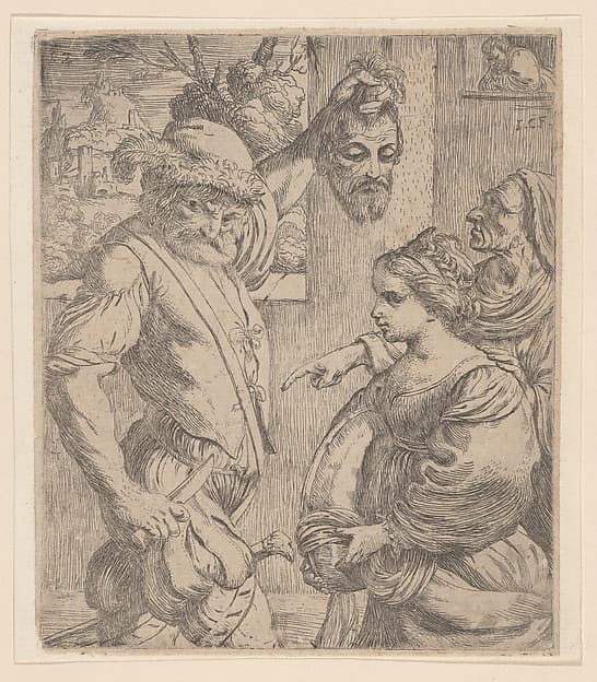 The Beheading of Saint John the Baptist, by Giuseppe Caletti, called Cremonese