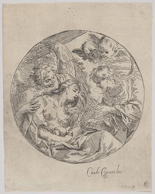 The Death of Saint Mary Magdalene, by Giuseppe Antonio Caccioli