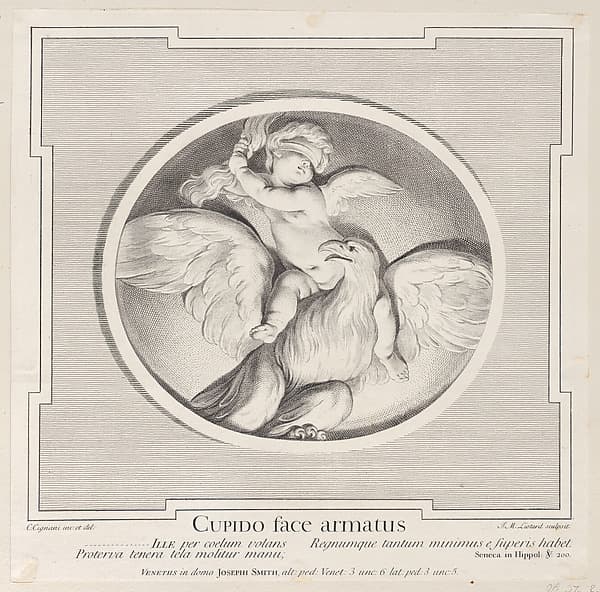 Cupid Astride an Eagle, by Jean Michel Liotard