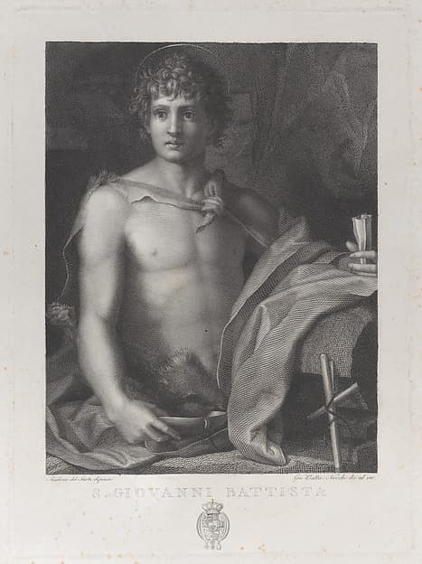 Saint John the Baptist, by Gioan Battista Nocchi