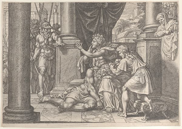 Samson and Delilah, by Michel Corneille the Younger