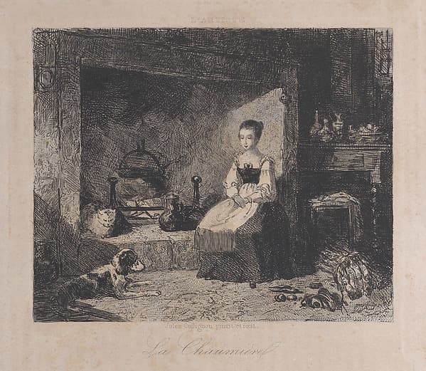 The Cottage (La Chaumière), by François Jules Collignon