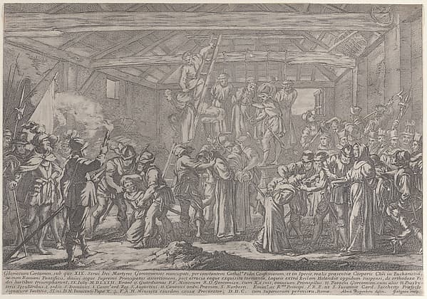The Martyrs of Gorchum, by François Collignon