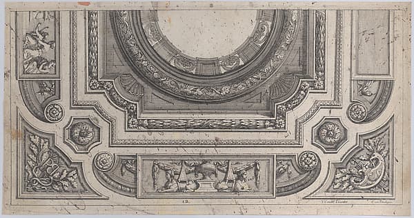 Composite Order, elevation, by Jean Cotelle