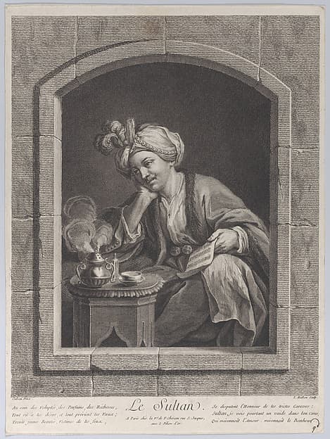 Le Sultan, by Louis Michel Halbou