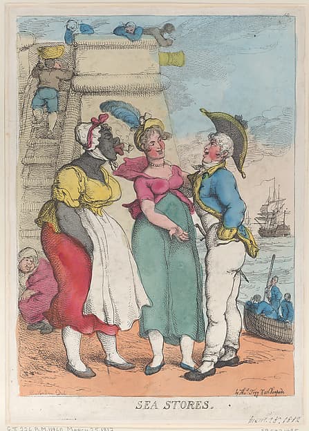 Sea Stores, by Thomas Rowlandson