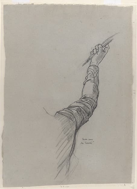 Study for “The Enrollment of the Volunteers of 1792”, by Thomas Couture