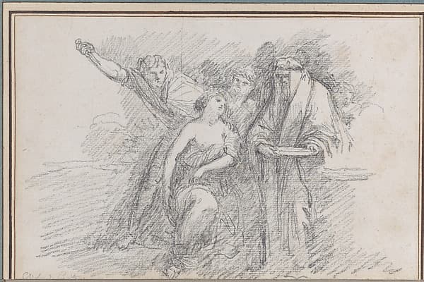 The Sacrifice of Polyxena, after Pietro da Cortona, by Jean Robert Ango