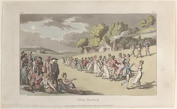 The Dance, from "The Vicar of Wakefield", by Thomas Rowlandson