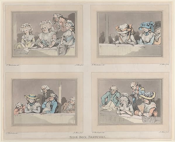 Side Box Sketches, by Samuel Alken