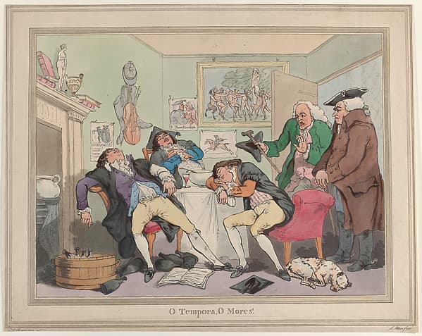 O Tempora, O Mores!, by Samuel Alken