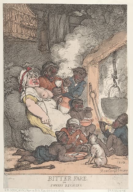 Bitter Fare or Sweeps Regaling, by Thomas Rowlandson