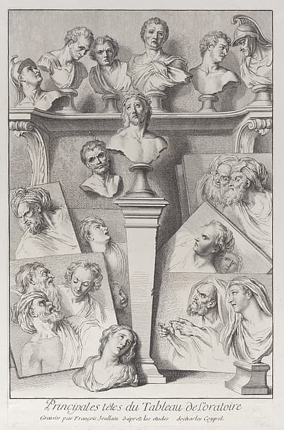 Heads after the Ecce Homo, by François Joullain