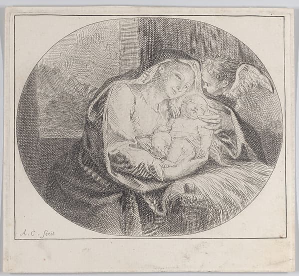 The Virgin and Child, by Charles Antoine Coypel