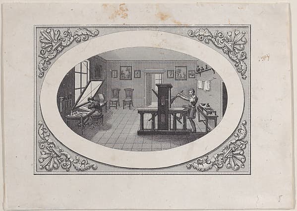 Trade card, by Anonymous, British, 19th century