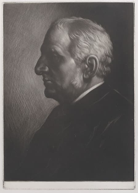 Portrait of Sir Francis Seymour Haden, by Alphonse Legros