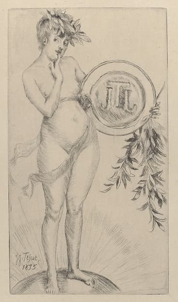 First Frontispiece (with the Monogram), by James Tissot