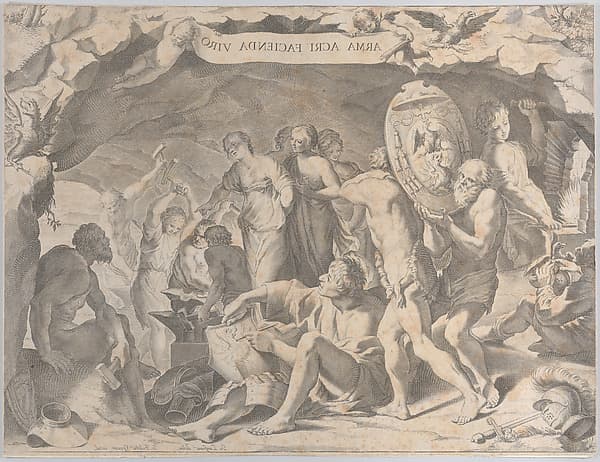 The Forge of Vulcan, by Johann Friedrich Greuter