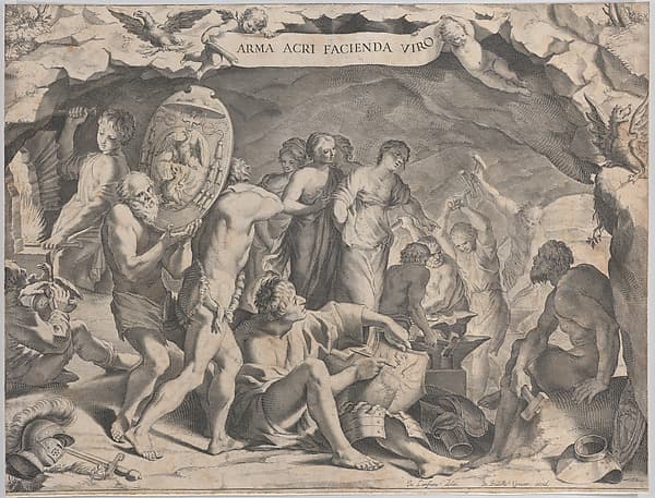 The Forge of Vulcan, by Johann Friedrich Greuter