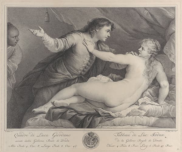 Tarquin and Lucretia, by Pieter Tanjé