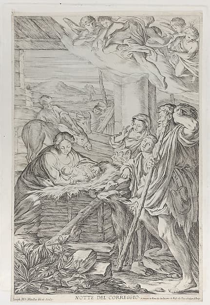 Adoration of the Shepherds, by Giuseppe Maria Mitelli