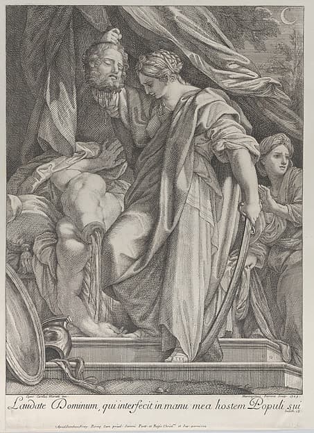 Judith slaying Holofernes, by Hieronymus Ferroni