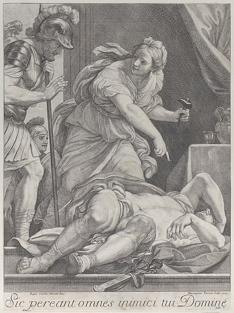 Jael slaying Sisera, by Hieronymus Ferroni