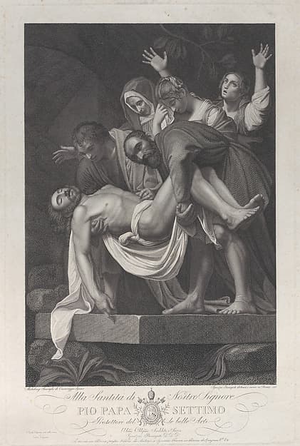 The Entombment of Christ, by Ignazio Bonajuti