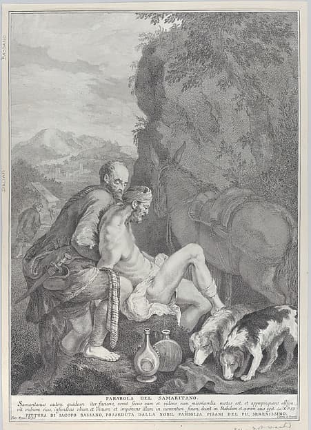 The Good Samaritan, by Pietro Monaco