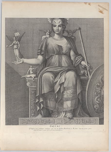 Pallas, by Giovanni Girolamo Frezza