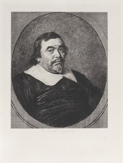 A Dutch Burgomaster, after Bartholomeus van der Helst, from "Etchings of Pictures in the Metropolitan Museum New York", by Jules-Ferdinand Jacquemart