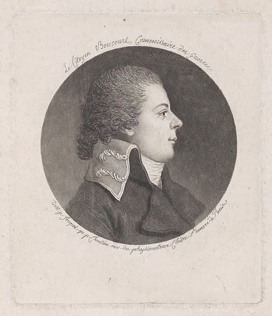 Portrait of Citoyen Boncourt, by Gilles Louis Chrétien