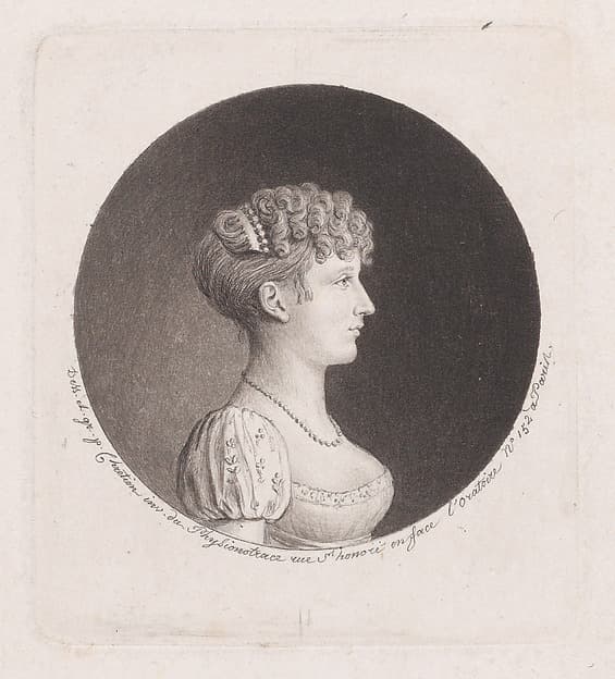 Portrait of Madame Récamier, by Gilles Louis Chrétien
