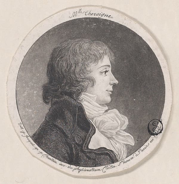 Portrait of Anne-Josèphe Théroigne de Méricourt (1762−1817), by Gilles Louis Chrétien